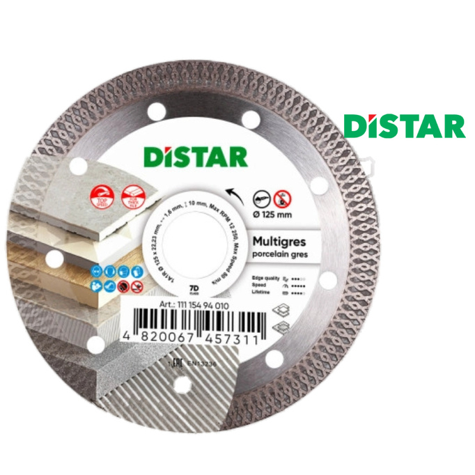 DISTAR Tarcza diamentowa 125mm Multigres  11115494010