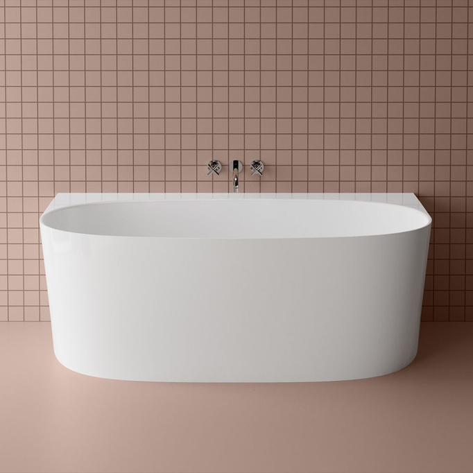 Wanna wolnostojąca przyścienna 158x86 biała Eris DESSI HOME