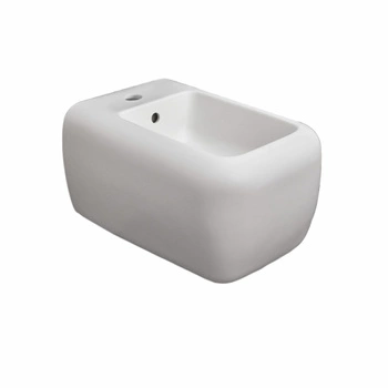 Bidet wiszący biały błyszczący Shui