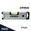 Poziomica PRO600 anodowana z magnesem 17cm PRO-A6017