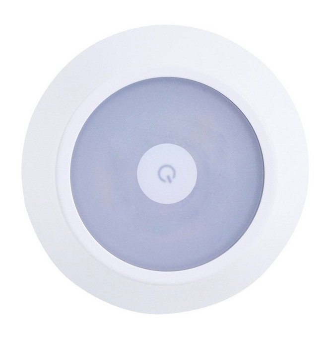 Lampa ogrodowa LED BOLZANO Etna H38 biała metalowa 38 cm