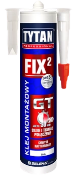 Tytan klej montażowy FIX² GT biały 290 ml