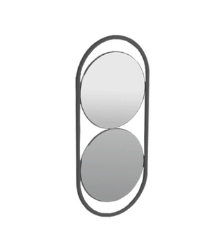 SIMAS LUSTRO WAVE czarny mat rama 30X70 - EKSPOZYCJA