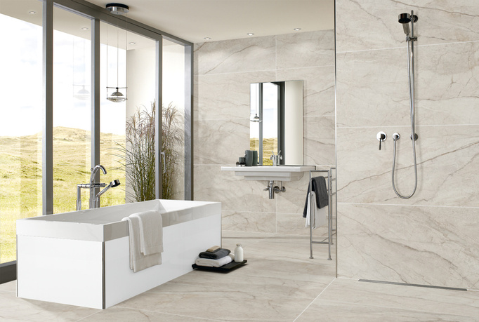 Płytka ścienno-podłogowa APE MARE DI SABBIA Beige 60x120 imitacja kamienia beżowy mat