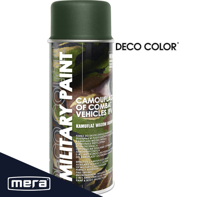 Spray Deco Color Vojenská barva RAL6031 Forest Green 400ml 286031