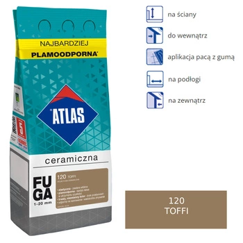 ATLAS FUGA CERAMICZNA - 120 toffi 5kg