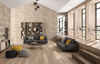 Vektor crema-miel salon dlaždice rohož 40x120 dřevo hnědá