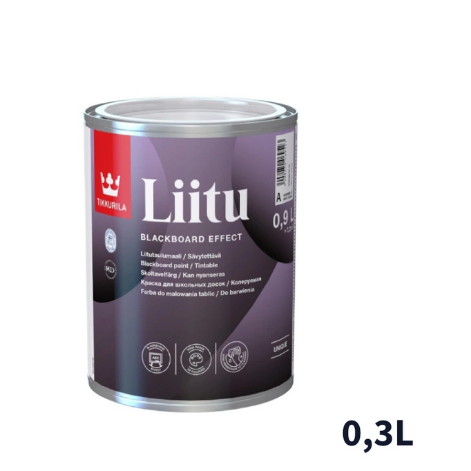 Tikkurila liitu czarna 0,3l