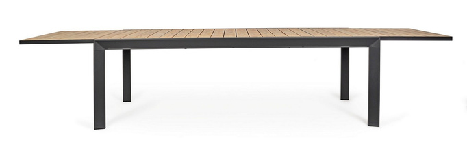 Stół rozkładany ogrodowy BOLZANO Bolonia 220-340 cm antracytowy - EKSPOZYCJA