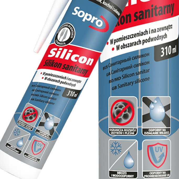 Sopro silikon sanitarny sahara 40 310 ml