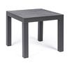 Stolik kawowy 50x50cm BOLZANO Kanva aluminium antracyt