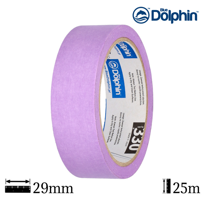 Blue Dolphin taśma WASHI Delikatne Powierzchnie 29mm x 25m