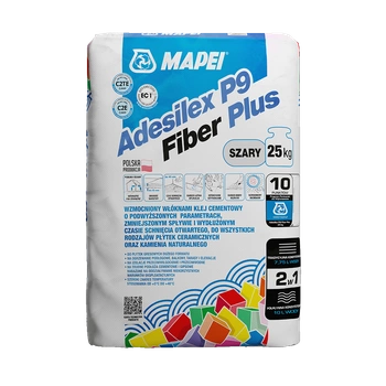 Mapei Adesilex P9 Fiber plus lepicí malta pro 25 kg dlaždic