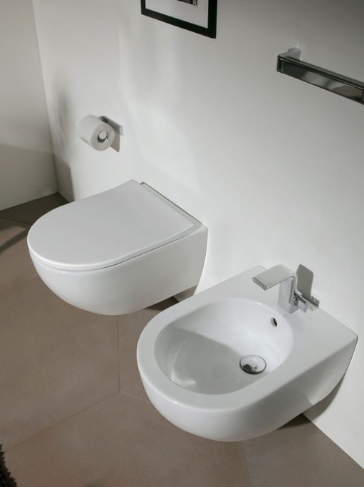 Bidet wiszący Flaminia APP MINI połysk biały