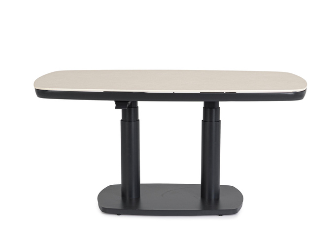 Stół ogrodowy 135cm x 83cm BOLZANO Tacito antracyt/beż