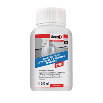 Čisticí kapalina Sopro Z718 s zbytkem cementu 0,25 l