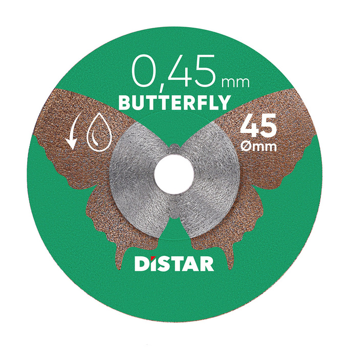 DISTAR Tarcza diamentowa 45x0,45x5,8H Butterfly na mokro