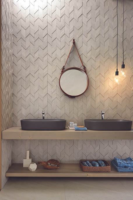 Mozaika ceramiczna 28x32 szary