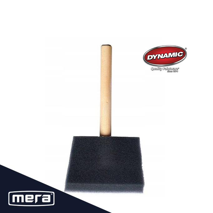 DYNAMIC PĘDZEL Z GĄBKI 10 CM