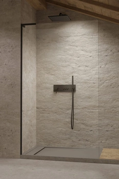 80 cm černá kabina - prodej expozice