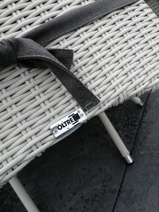 Strato Royal White Garden Chair