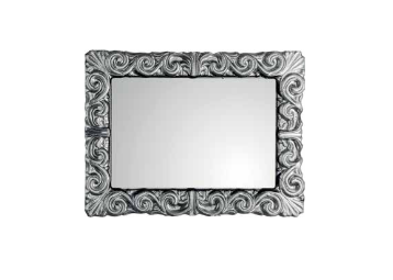 J & J Mirror "Clarisse" 95*70 Silver