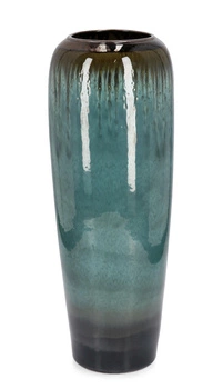 Donica ogrodowa 72cm BOLZANO Cristallo ceramika zielony