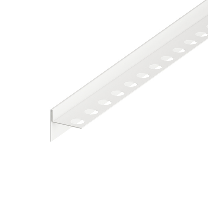Listwa spadkowa krawędziowa, Prawa biały mat 100cm LSWH-0301