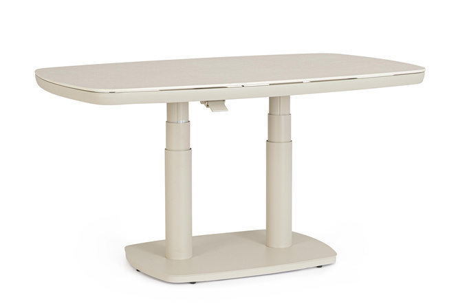 Stół ogrodowy 135cm x 83cm BOLZANO Tacito beżowy