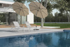 Cordoba White Garden Sunbed