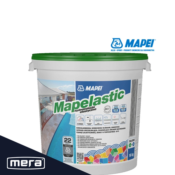 Mapei Mapelastic hydroizolacja podpłytkowa 16kg  A+B