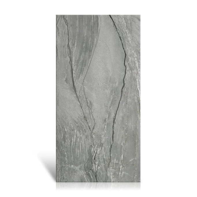 Płytka Roca Marble Platinum Gris ścienno-podłogowa połysk 60x120 imitacja marmuru szary