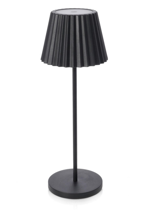 BOLZANO Lampa ogrodowa LED Artika H36 czarna metalowa 36 cm