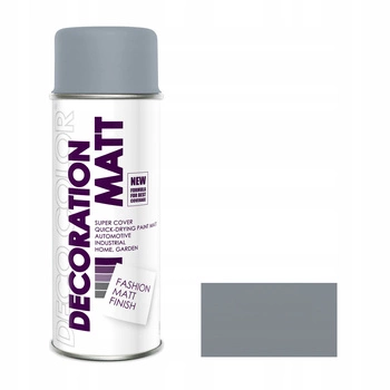 Spray Deco Color Decration Mat Grey Ral 7001 400ml 197 001