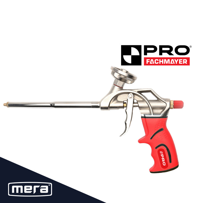 Pistolet do piany Aluminiowy, niklowany BT003 PRO-BT003