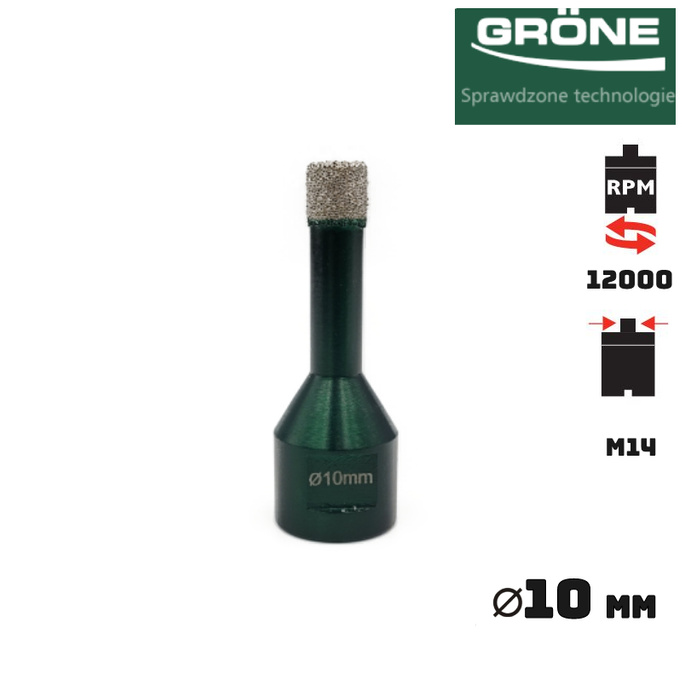 Wiertło - otwornica GRONE 10mm