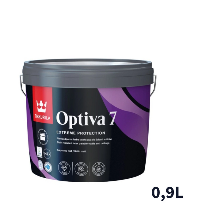 Tikkurila Optiva Satin Matt [7] 0,9L