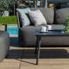Stolik kawowy ogrodowy BOLZANO Sora antracyt 104 x 61 x 40,5 cm