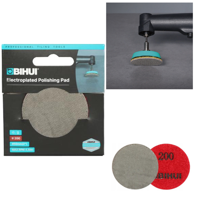BIHUI PAD POLERSKI mini 50mm NA SUCHO /MOKRO gran. P120 AGMEP3