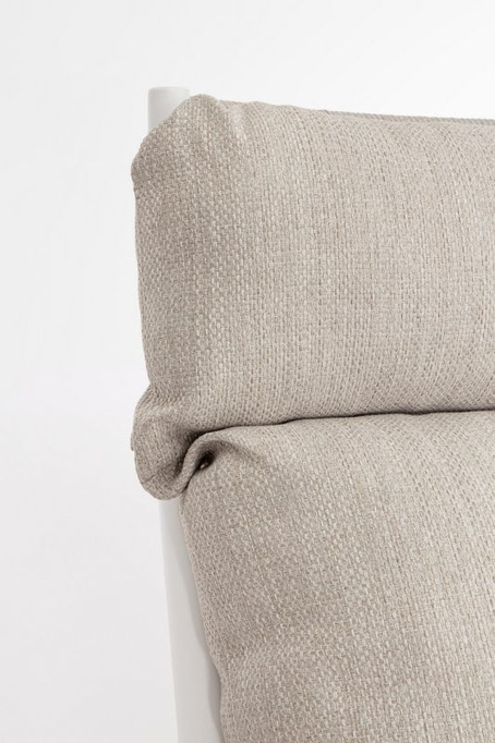 Meble Ogrodowe BOLZANO Ibiza aluminium biały