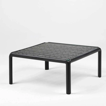 Nardi Komodo Tavolino Vetro Antracite Garden Table