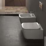 Závěsná miska toaleta Brio + Brio Board Dollar. Slim - Expoziční prodej