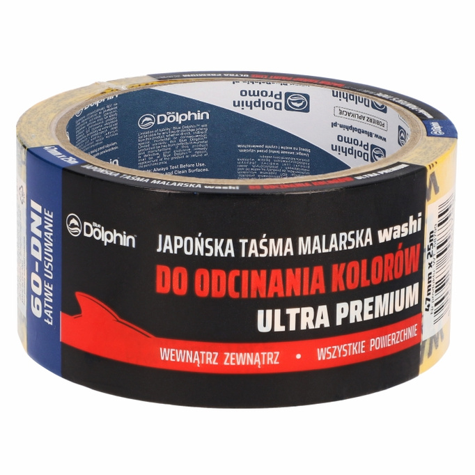 Blue Dolphin taśma WASHI ORIGINAL do Precyzyjnego Odcinania Kolorów 47mmx50m 
