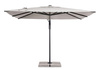Parasol ogrodowy 3m x 3m BOLZANO Arrito aluminium szary