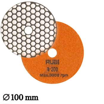 Rubi Dry Polish Disk pro Stone P200