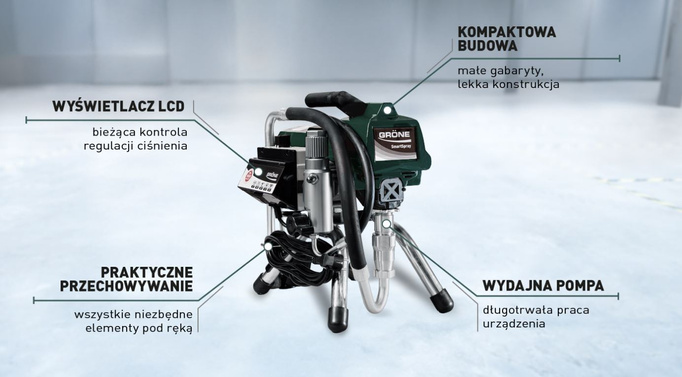 Gröne agregat malarski SmartSpray 20L