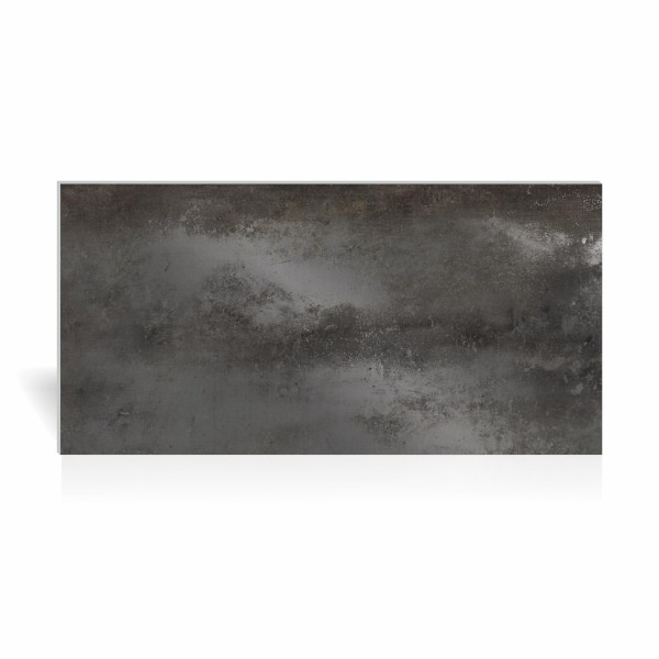 Płytka ścienno-podłogowa lappato 60x120 imitacja metalu szary