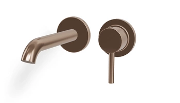 PALAZZANI MIDI Bateria umywalkowa podtynkowa Brushed Copper Bronze