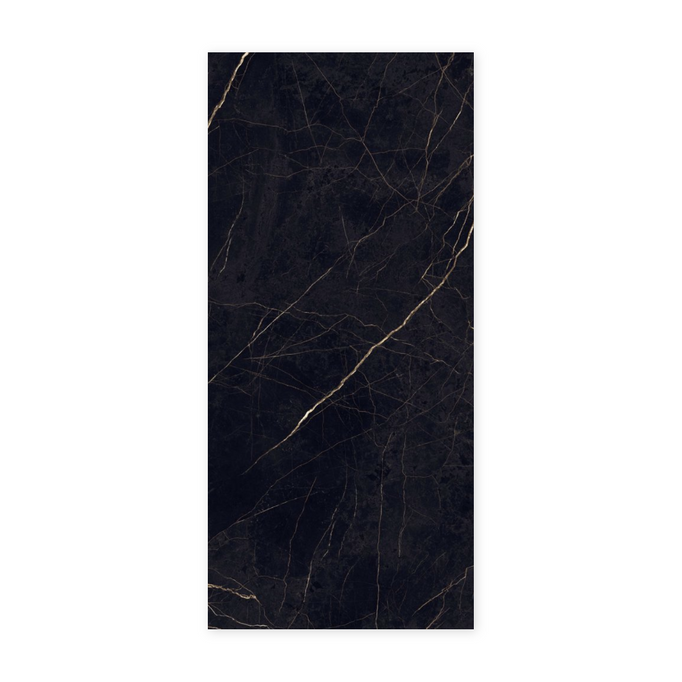 Płytka wielkoformatowa 120x280 imitacja marmuru czarny