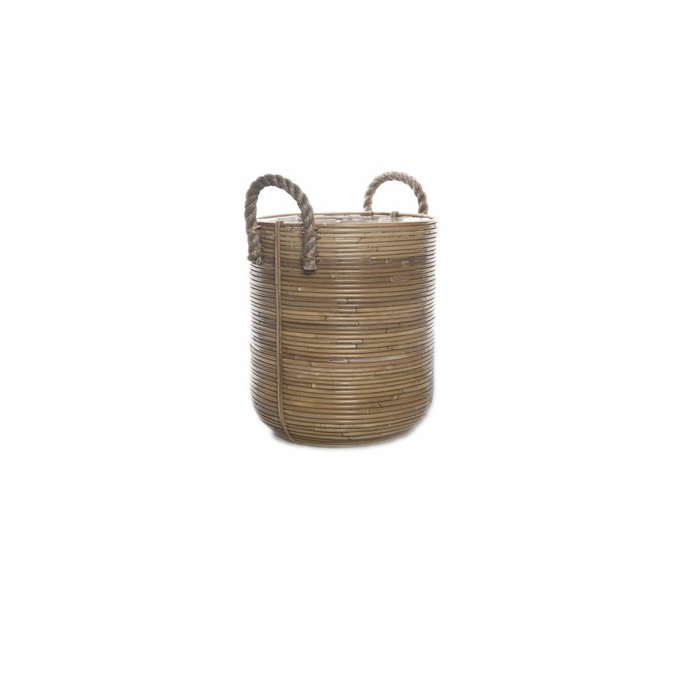 Amiens Rattan Basket ⌀35cm x Výška 40 cm přirozená